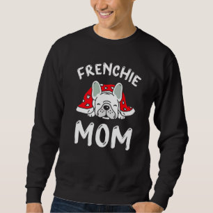Moletom Frenchie Mãe Por Mulheres Branca Francesa Mamãe