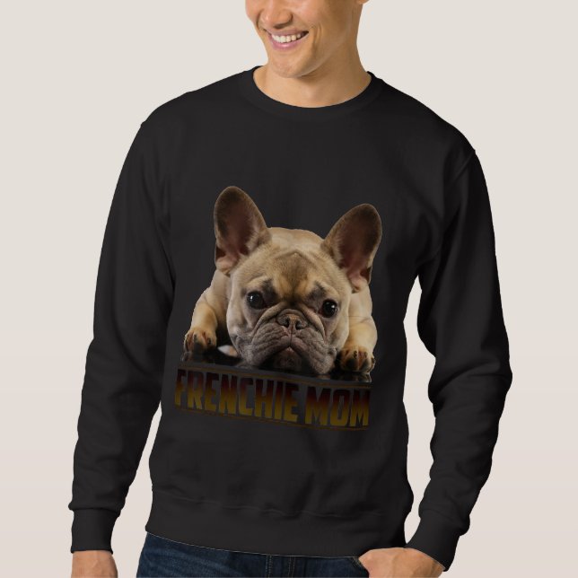 Moletom Frenchie Mama T Women French Buldogue Gift Dog Mãe (Frente)