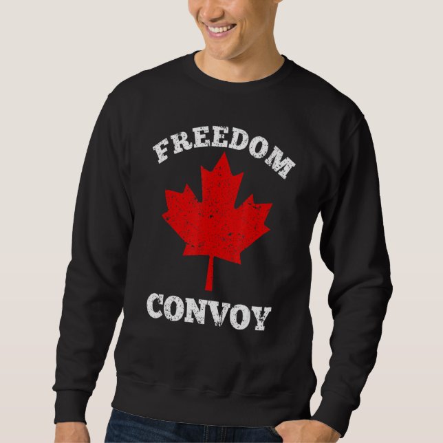 Moletom Fret Convoy 2022 (Regimento canadiana dos caminhon (Frente)