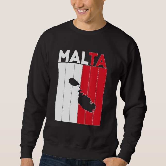 Moletom Fronteiras do País de Malta (Frente)