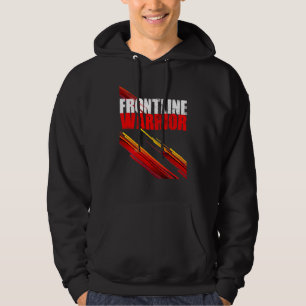 Moletom Frontline Warrior Na moda Tee