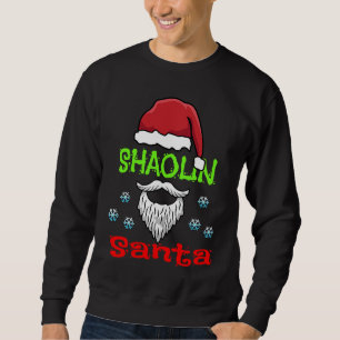 Moletom Frouxo Traje de Natal de Kung Fu Shaolin  Shaolin 