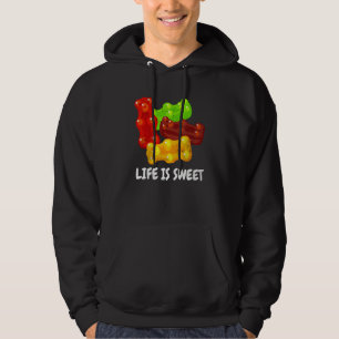 Moletom Fruity Candy Gummy Bear Life É Doce Homens Mulhere