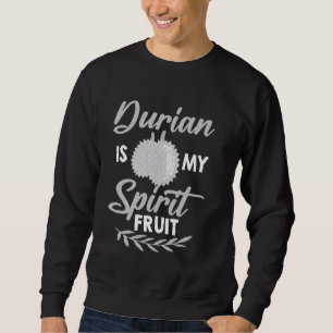 Moletom Fruta de Durian Engraçada Comida tropical asiática