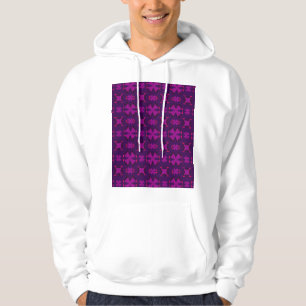 Moletom Fuchsia Geotech: A Vibrant Abstract Geometric Text