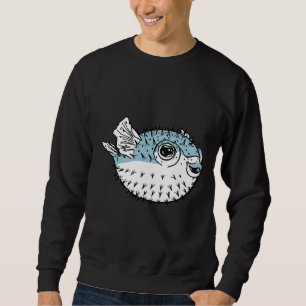Moletom Fugu Cute Mortal Porcupinefish Pufferfish Puffer F