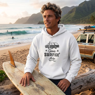 Moletom Fui Surfar Hora Aloha