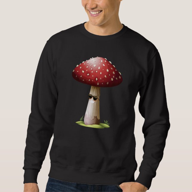 Moletom Fun Mushrooms Foraging Mycology Fungi Cool Mushroo (Frente)