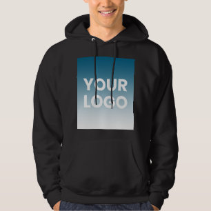Moletom Fundo de qualquer cor Gradiente Branco e seu log