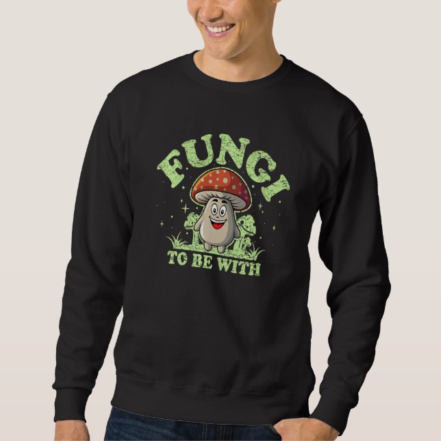Moletom Fungos Para A Mycologia Mushroom Pun 3 (Frente)