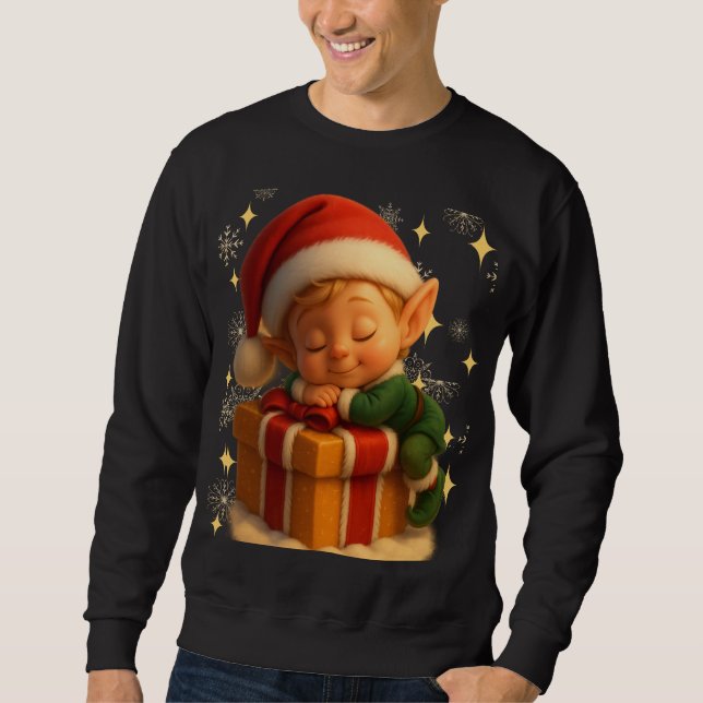 Moletom Funny 3D Cartoon Ugly Christmas Sweatshirt  (Frente)