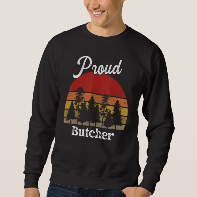Moletom Funny Butcher Shirts Job Title Professions (Frente)