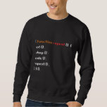 Moletom Funny Computer Science Coder Programmer Função<br><div class="desc">Um presente engraçado para programador,  gamer,  cientista de computadores,  desenvolvedor de software,  administrador de TI,  nerd e geek de pc. Surpresa perfeita para rir com amigos,  familiares e colegas na escola ou no trabalho.</div>