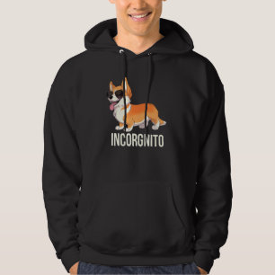Moletom Funny Corgi Incorgnito Cute Incognito Corgi Com S