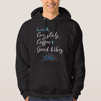 Moletom Funny Crystals and Coffee Witchy Quote