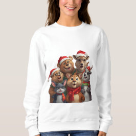 Moletom Funny Dog Trio Hoodie – Cute Animal Sweatshirt 