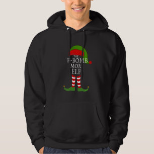 Moletom Funny F Bomb Mãe Elf Matando Família Christm