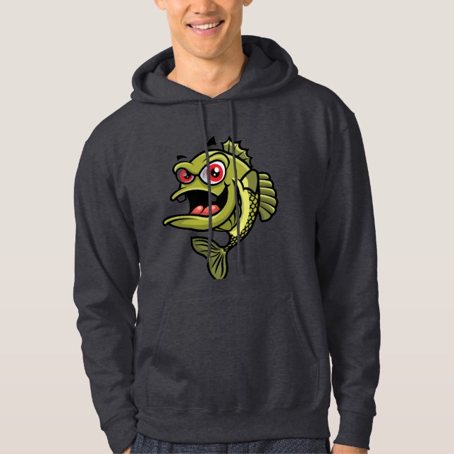 Moletom Funny fish hoodie (Frente)