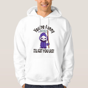 Moletom Funny Grim Reaper Skeleton Halloween Costume