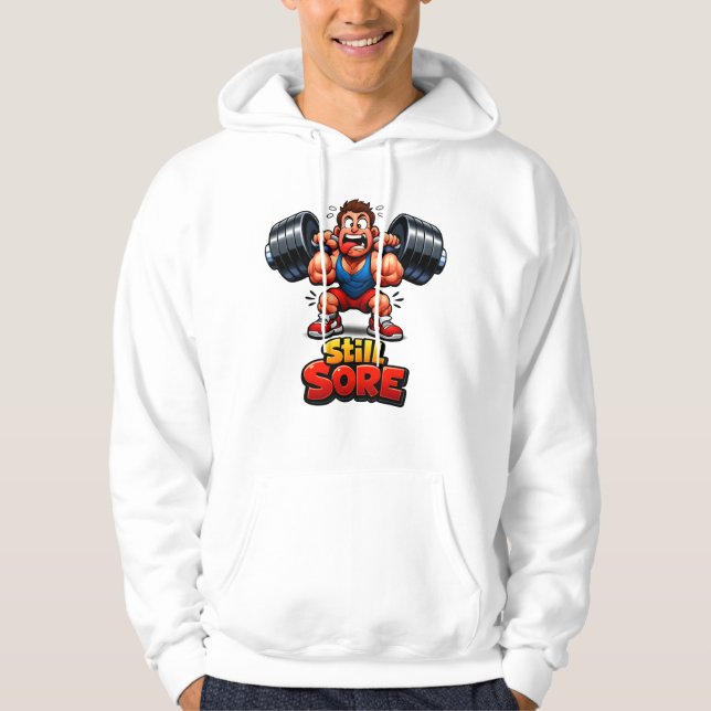 Moletom Funny Gym Designs - Workout Meme  (Frente)
