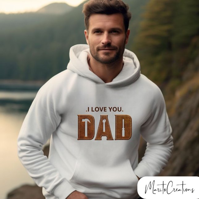 Moletom Funny hooded sweater for dad in the form of tools (Criador carregado)