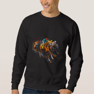 Moletom Funny Horse Racing Jockey Racer Derby Rider Race T