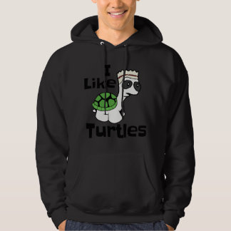 Moletom Funny I like Turtles with Cute Cartoon Baby Tortoi