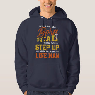 Moletom Funny Line Man Power Lineman Gift Idea