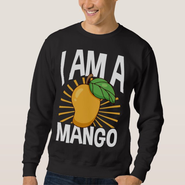 Moletom Funny Mango Fruit I am A Mango (Frente)