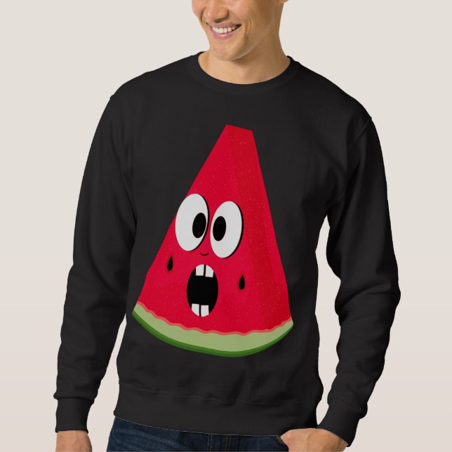Moletom Funny Watermelon Tropical Fruta Summer Camp Lover (Frente)