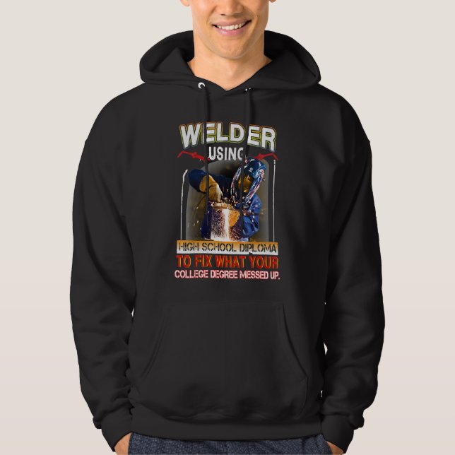 Moletom Funny Welding Tee Proud Gift (Frente)