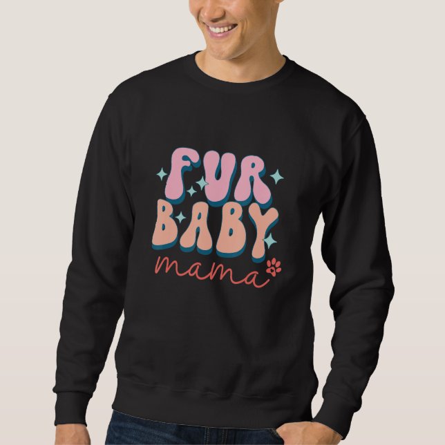 Moletom Fur Baby, Dog Design, Puppy Mom Quote and Saying G (Frente)