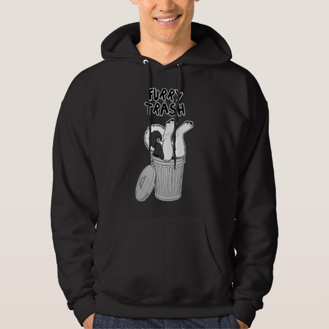 Moletom Furry Trash Black Huskymalamute (Frente)