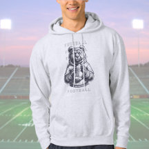 Futebol Americano Personalizado de Urso Moderno