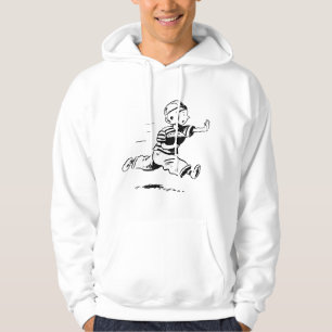 Moletom Futebol Americano Vintage de Menino Correndo com a