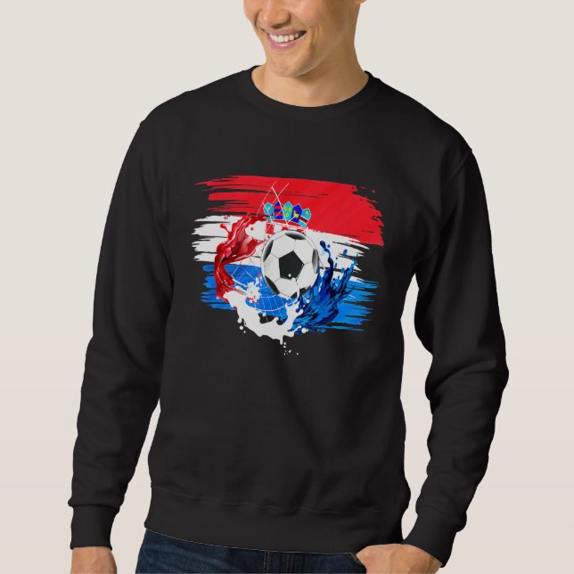 Moletom Futebol croata na Croácia (Frente)