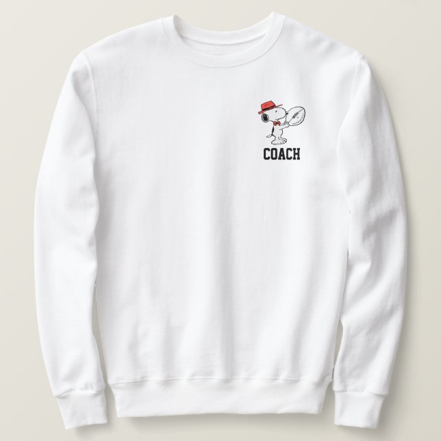 Moletom Futebol da Varsity Snoopy (Frente do Design)