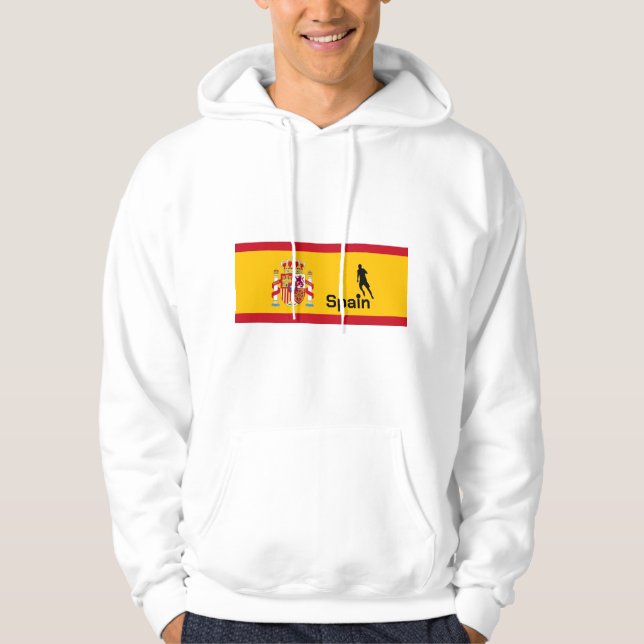 Moletom Futebol espanhol personalizável (Frente)