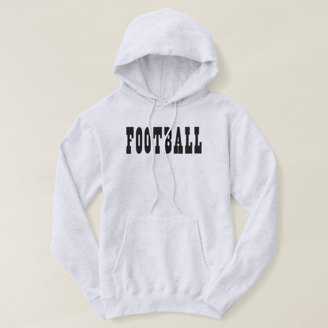 Moletom Futebol Hoodie (Frente do Design)