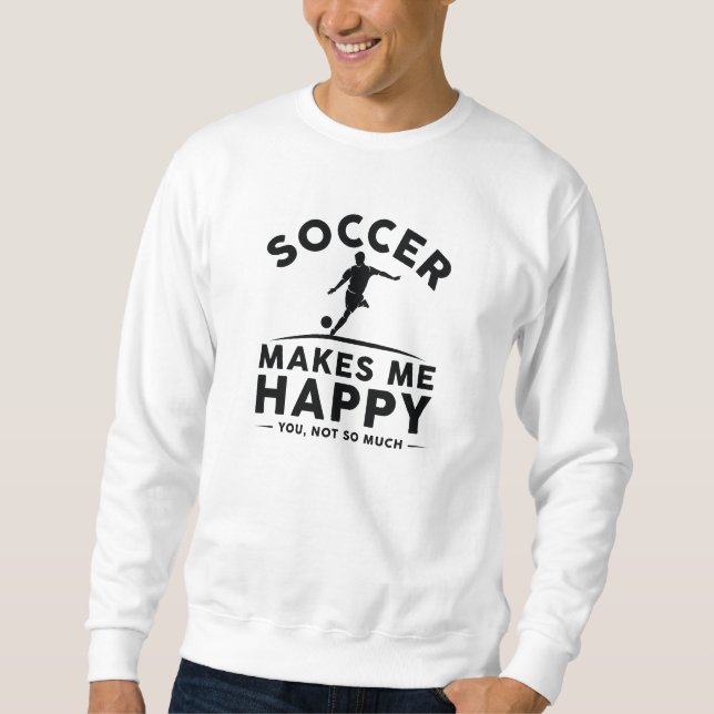 Moletom Futebol me faz feliz (Frente)