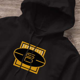 Moletom Futebol negro e Dourado de ISD Men