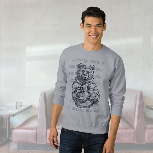 Moletom Futebol personalizado (Personalized Football Sweatshirt)