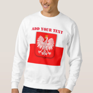 Moletom Futebol Polonês Polska Polônia Flag
