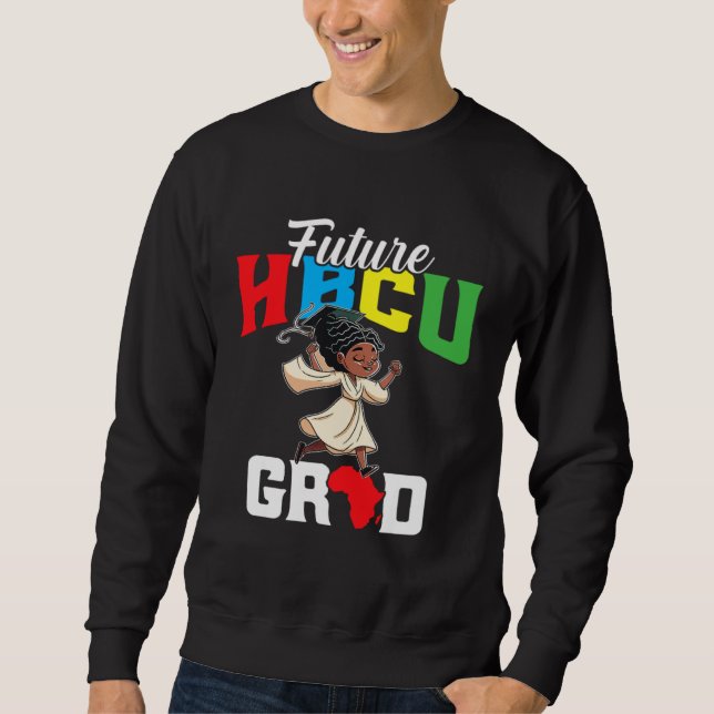 Moletom Future HBCU Grad History Black College Youth Kids (Frente)