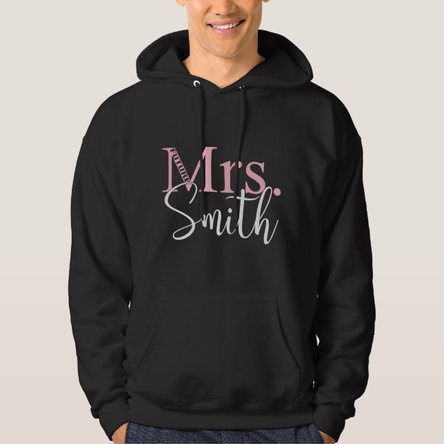 Moletom Future Mrs. Smith Bachelorette Party Bridal Shower (Frente)