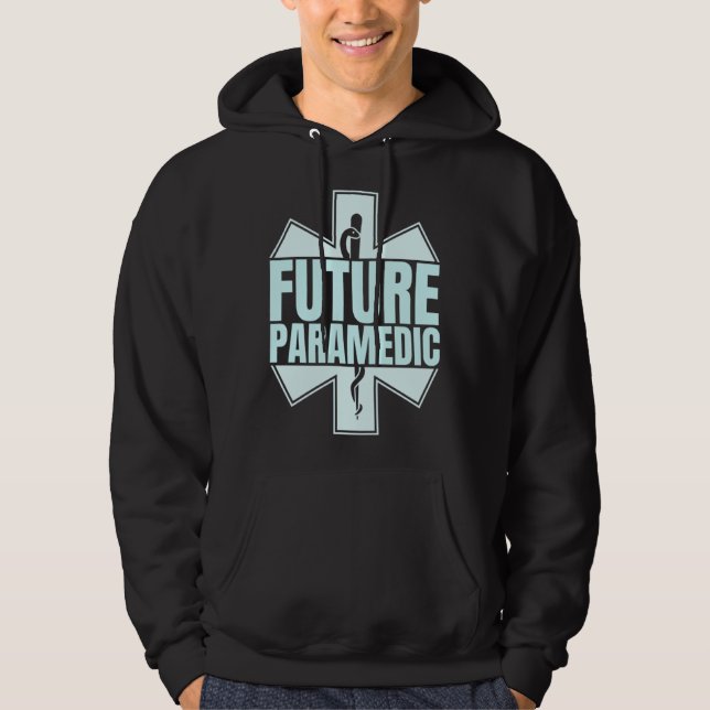 Moletom Future Paramedic First Aid EMT Medical Medicine EM (Frente)