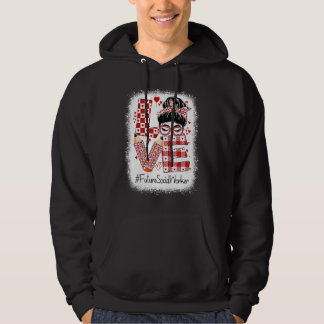 Moletom Future Social Worker Love Messy Bun Valentine's Ap