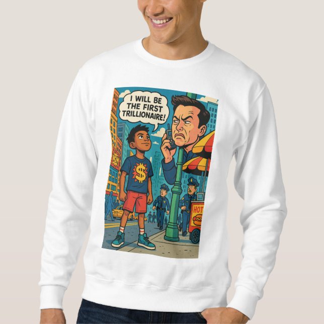 Moletom Future Trillionaire Kid Ambition Sweatshirt (Frente)