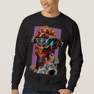 Moletom Futurismo Japonês Estético Vaporwave