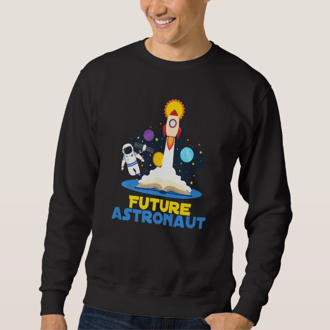 Moletom Futuro Astronauta - Telescópio da Nebulosa Espacia (Frente)